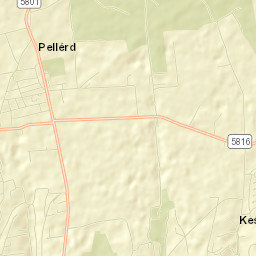 Pellérd Street Map