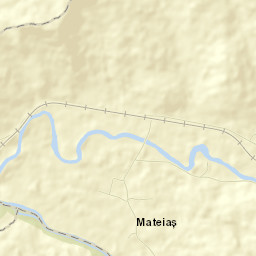 Comuna Racoş Street Map
