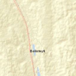 Balintești Street Map