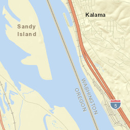 Kalama Street Map