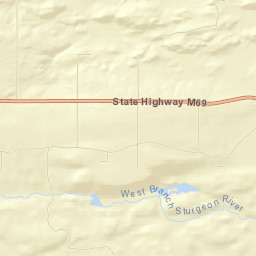 Dickinson County Street Map