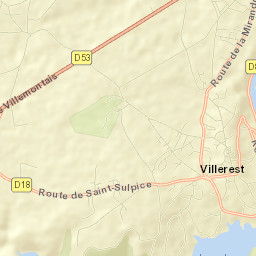 Villerest Street Map