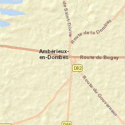 Ambérieux-en-Dombes Street Map