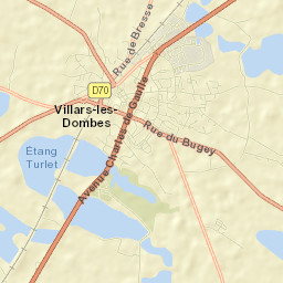Villars-les-Dombes Street Map