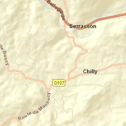 Chilly Street Map