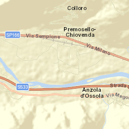 Anzola d'Ossola Street Map