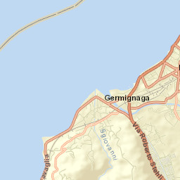 Germignaga Street Map