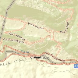 Cremenaga Street Map