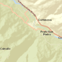 Cortenova Street Map