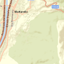 Mattarello Street Map