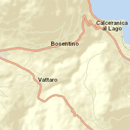 Bosentino-Migazzone Street Map