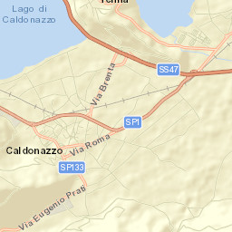 Caldonazzo Street Map