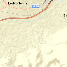 Levico Terme Street Map