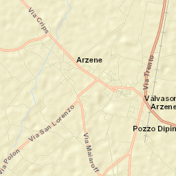 Valvasone Street Map