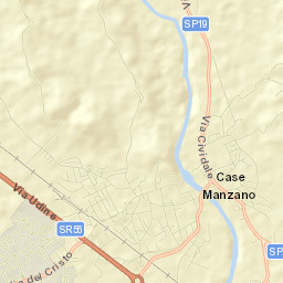 Manzano Street Map