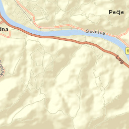 Sevnica Street Map