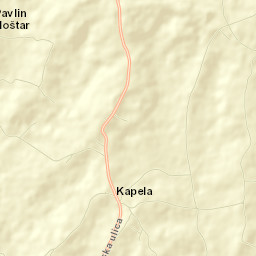 Kapela Street Map
