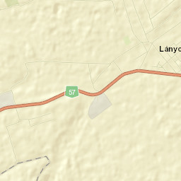 Lánycsók Street Map