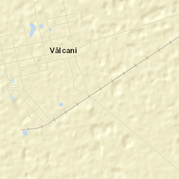 Comuna Vălcani Street Map