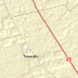 Comuna Tomnatic Street Map