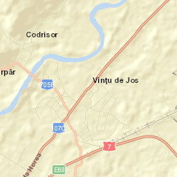 Vințu de Jos Street Map