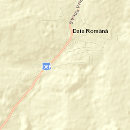 Comuna Daia Română Street Map