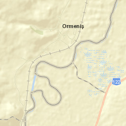 Comuna Ormeniş Street Map