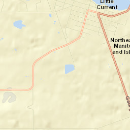 Little Current Street Map