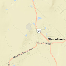 1901-1943 Rue de l'Étoile, Sainte-Julienne Street Map