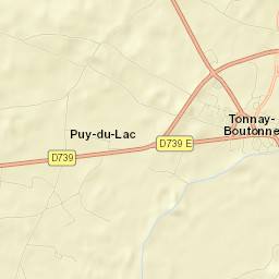 Tonnay-Boutonne Street Map
