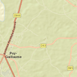 Puy-Guillaume Street Map