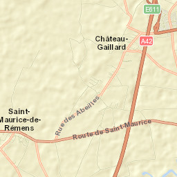 Château-Gaillard Street Map