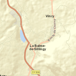La Balme-de-Sillingy Street Map