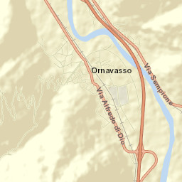 Ornavasso Street Map