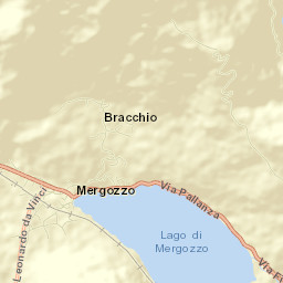 Mergozzo Street Map
