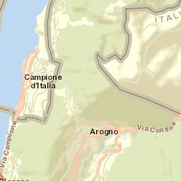 Campione Street Map