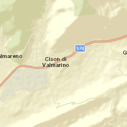 Cison di Valmarino Street Map