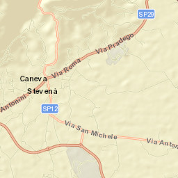 Caneva Street Map