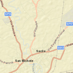 Sacile Street Map