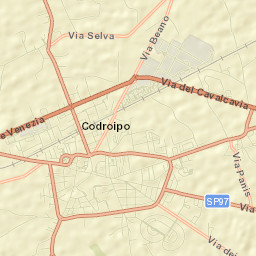 Codroipo Street Map
