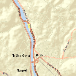 Krško Street Map