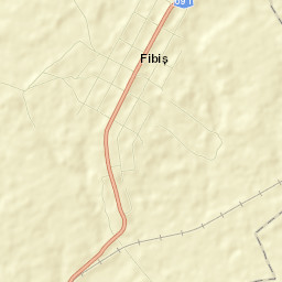 Comuna Fibiş Street Map