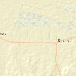 Comuna Birchiş Street Map