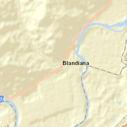 Comuna Blândiana Street Map