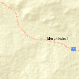 Comuna Merghindeal Street Map