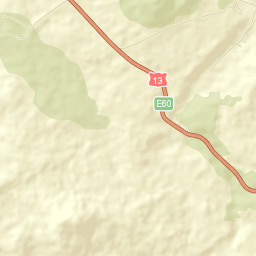 Comuna Hoghiz Street Map