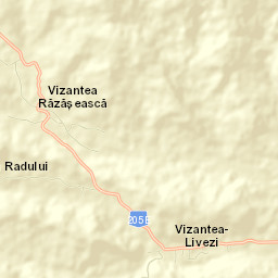 Comuna Vizantea-Livezi Street Map