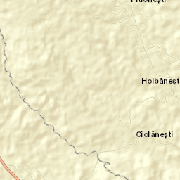 Comuna Fitioneşti Street Map