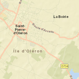 Saint-Pierre-d’Oléron Street Map