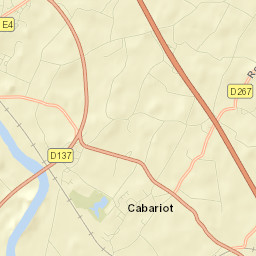 Cabariot Street Map
